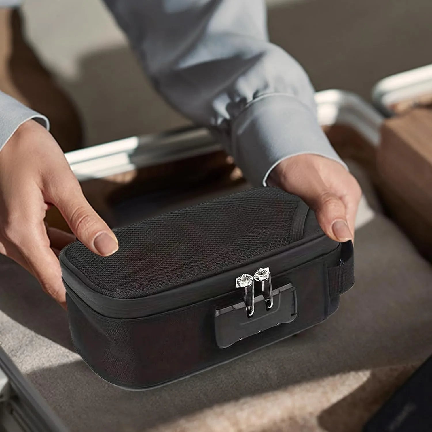 Bolsa Antiolor con Cerradura de Combinación – Organizador Seguro de Viaje