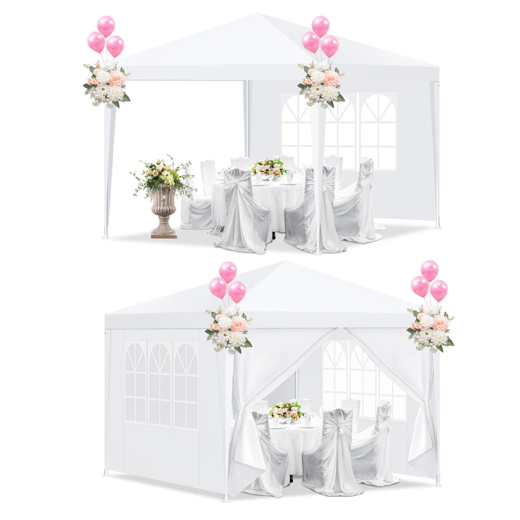 Carpa Impermeable para Fiestas y Eventos al Aire Libre – Con Paredes Laterales