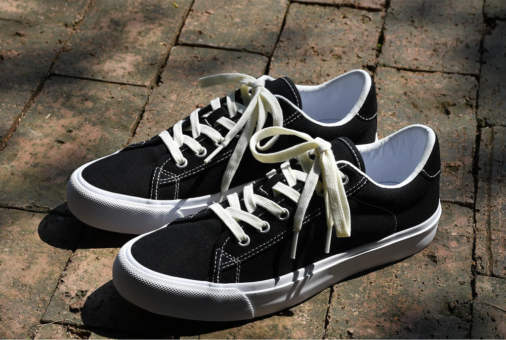 Goluck Designer Luxury Black White Canvas Sneaker Men's Women's Skateboar Shoes Steetwear Vulc Breathable Durable soft Footwear