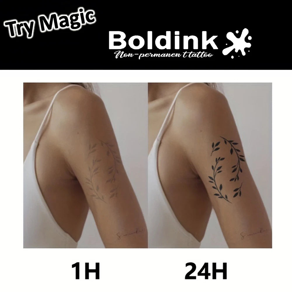 Angel comes  Temporary Tattoo,Lasts To 15 Days New Technology Magic Waterproof Semi Permanent Sticker.
