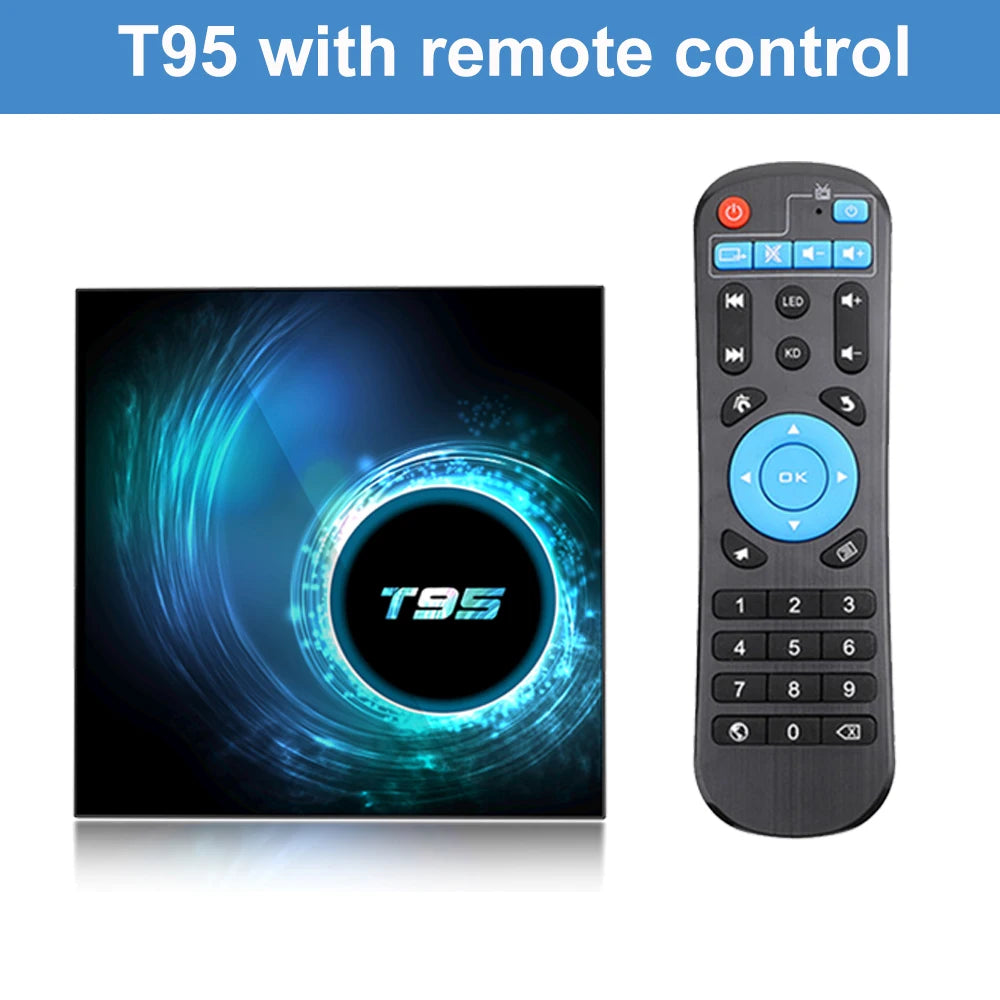 Smart TV Box 2026 T95 Plus HD 6K Android 16 Allwinner H616 4GB 64GB 128GB Dual Wifi Media Player PK X96Max Plus H96 Set Top Box