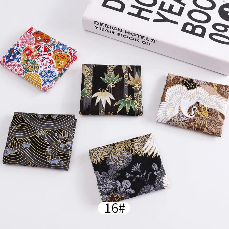 Japanese Cotton Printed Patchwork Fabric Quilting Material For Sewing Dolls And Bags Needlework Accessories 20x25cm/Pcs TJ0361