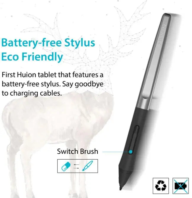 Huion H640P Online Teaching Education Meeting Writing Digital Stylus Pen Drawing Graphic Tablet