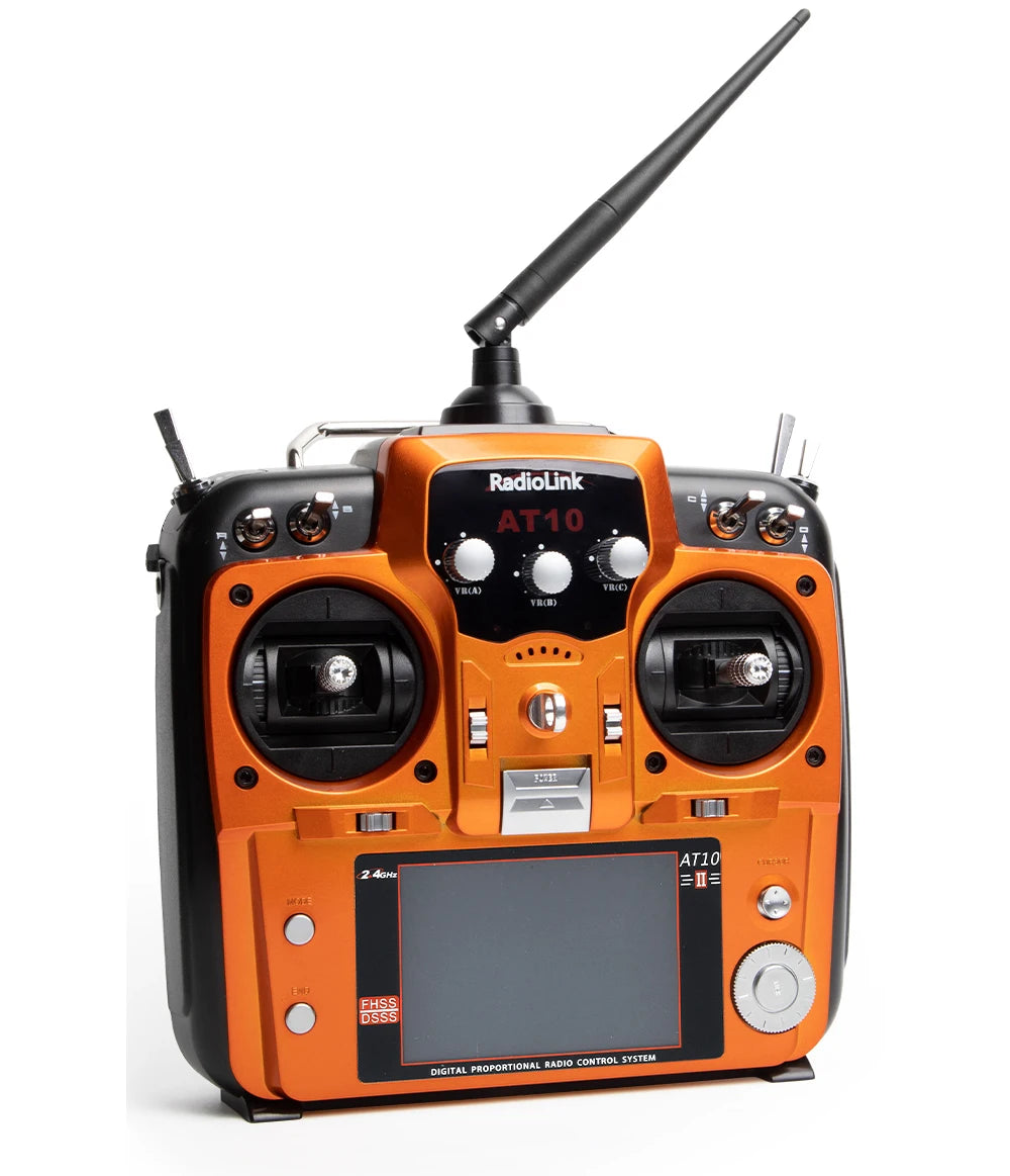 Radiolink AT10 II 12CH RC Transmitter and Receiver R12DS 2.4G AT9S PRO Radio Remote Controller for RC Drone/ Fixed Wing
