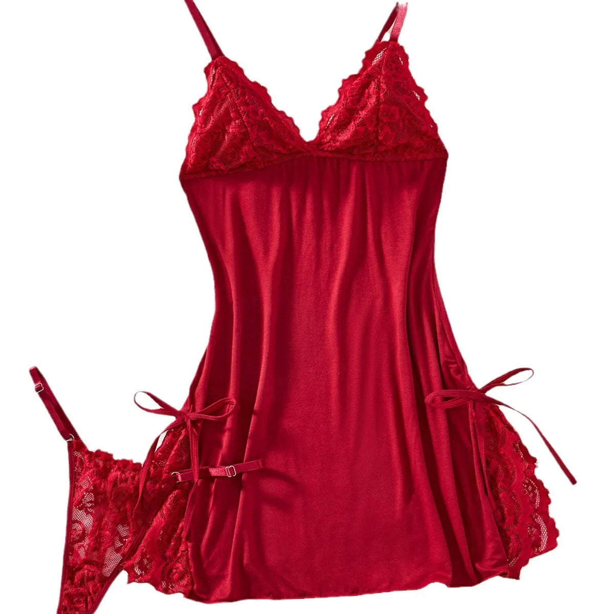 Women's Luxury Satin Bridal Robe with Feathers | Silk Sleepwear Nighty