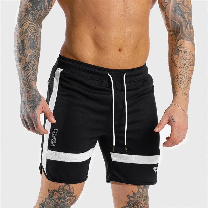 2024 Summer Men's Casual Running Shorts Fitness Sport Shorts Workout Jogging Training Exercise Quick Drying Male Sweatpants
