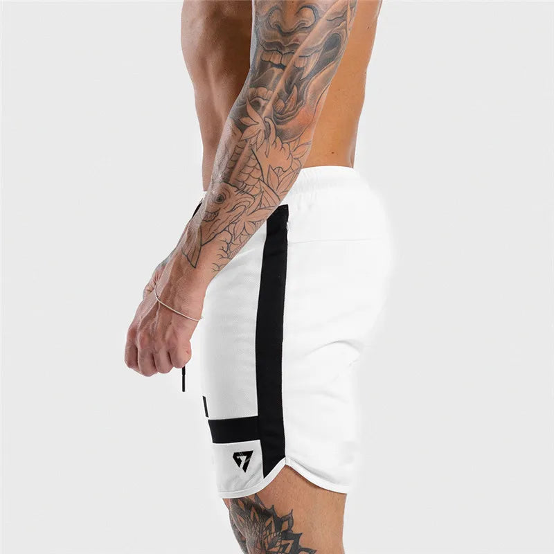 2024 Summer Men's Casual Running Shorts Fitness Sport Shorts Workout Jogging Training Exercise Quick Drying Male Sweatpants
