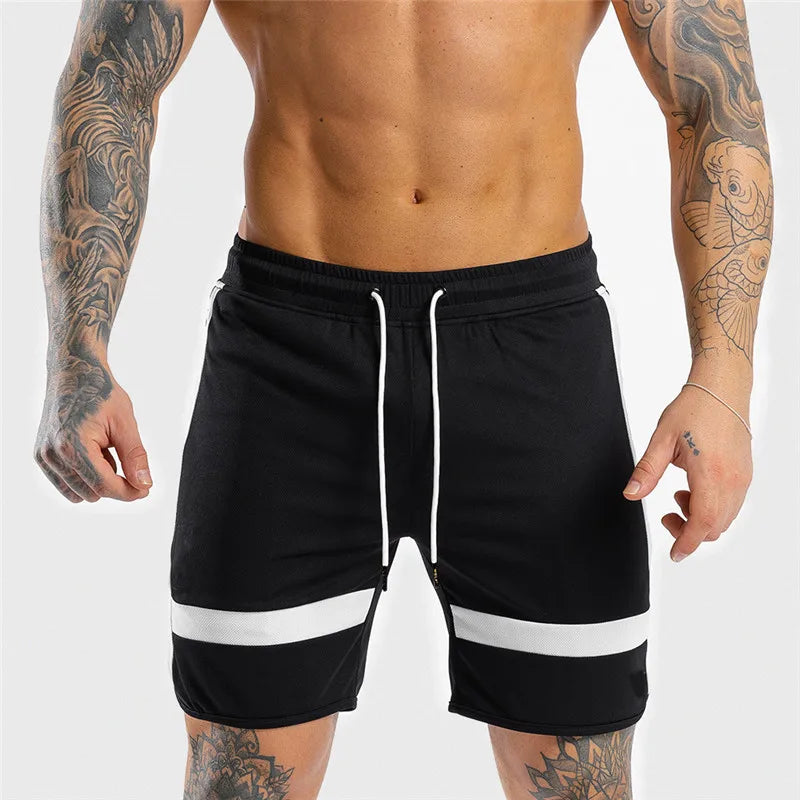 2024 Summer Men's Casual Running Shorts Fitness Sport Shorts Workout Jogging Training Exercise Quick Drying Male Sweatpants