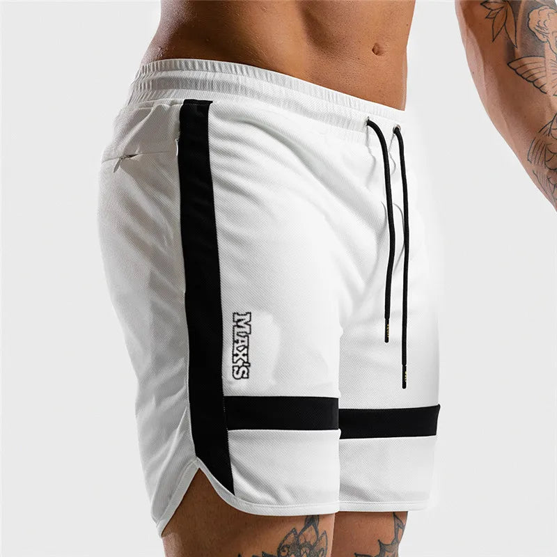 2024 Summer Men's Casual Running Shorts Fitness Sport Shorts Workout Jogging Training Exercise Quick Drying Male Sweatpants