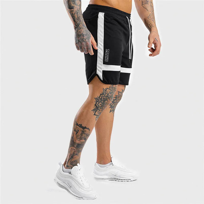 2024 Summer Men's Casual Running Shorts Fitness Sport Shorts Workout Jogging Training Exercise Quick Drying Male Sweatpants