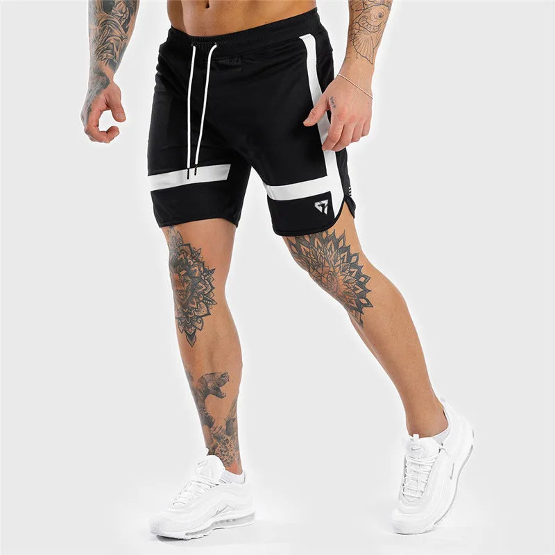 2024 Summer Men's Casual Running Shorts Fitness Sport Shorts Workout Jogging Training Exercise Quick Drying Male Sweatpants