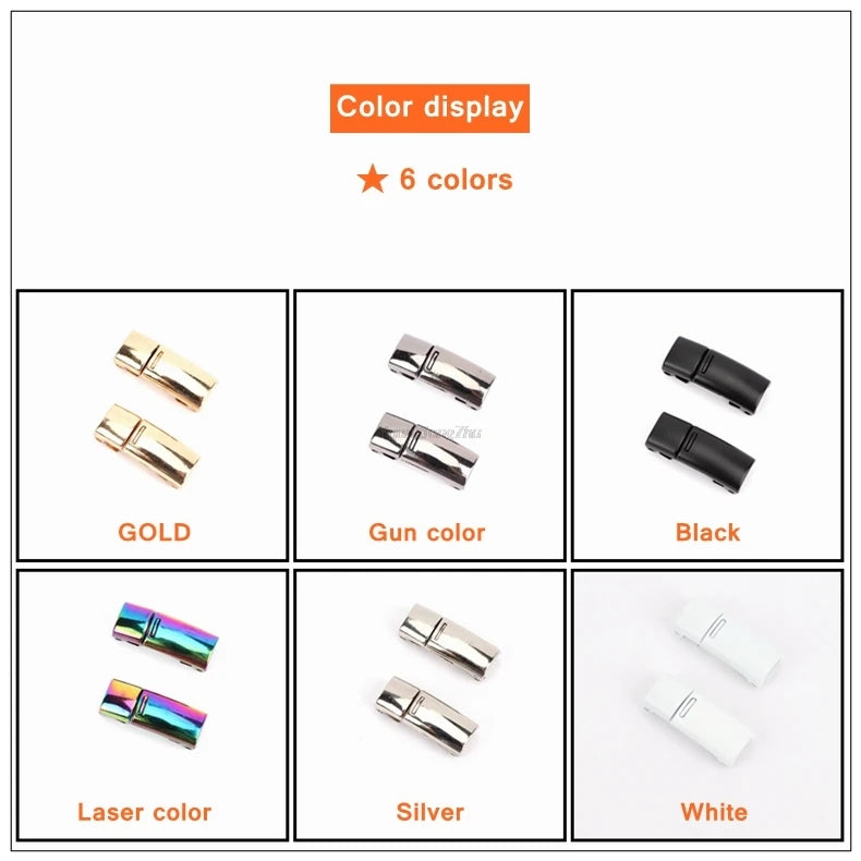 New Rainbow Magnetic Lock Shoelaces Elastic No tie Shoe laces Sneakers Shoelace Kids Adult Lazy Laces One Size Fits All Shoes
