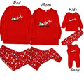 Family Christmas Matching Pajamas Set | Kids & Adults Deer Santa Holiday PJs