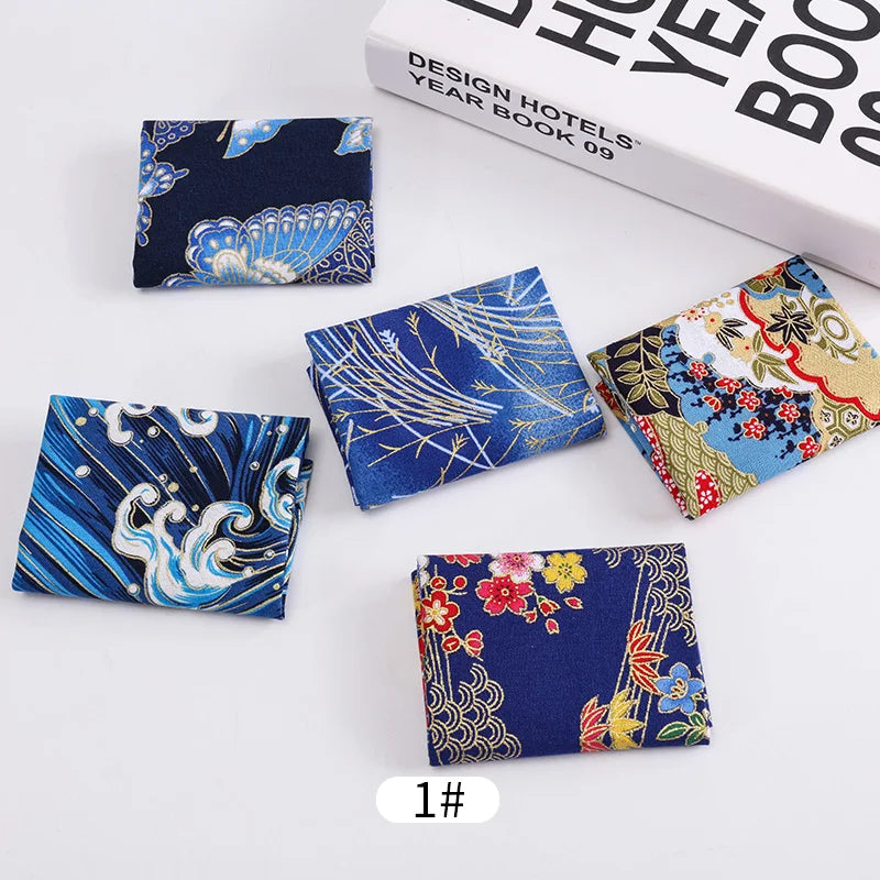 Japanese Cotton Printed Patchwork Fabric Quilting Material For Sewing Dolls And Bags Needlework Accessories 20x25cm/Pcs TJ0361
