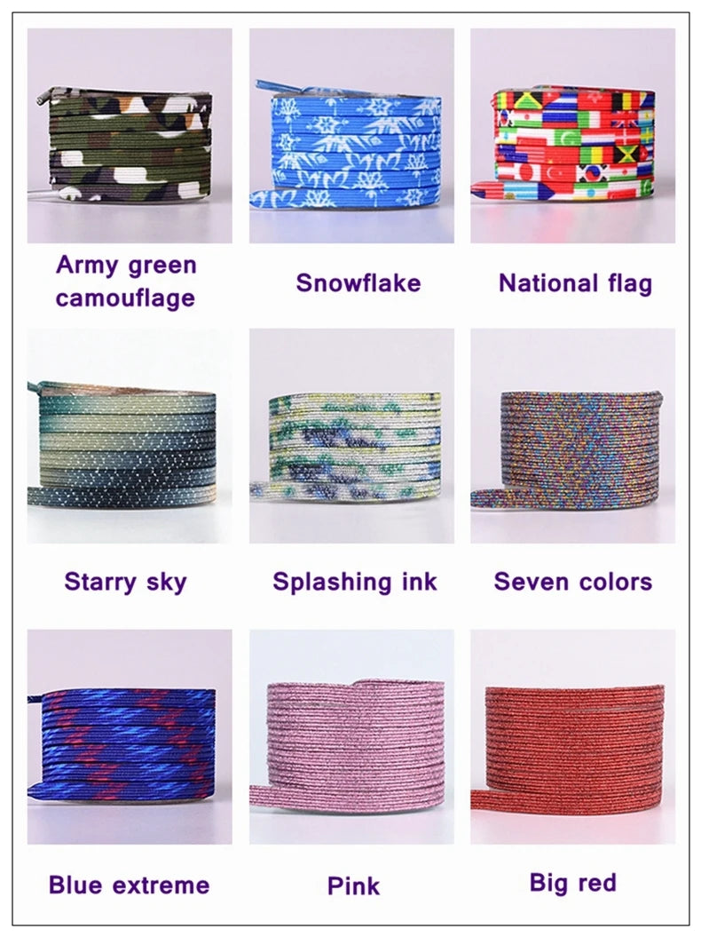New Rainbow Magnetic Lock Shoelaces Elastic No tie Shoe laces Sneakers Shoelace Kids Adult Lazy Laces One Size Fits All Shoes