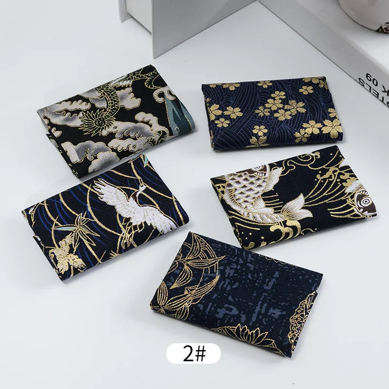 Japanese Cotton Printed Patchwork Fabric Quilting Material For Sewing Dolls And Bags Needlework Accessories 20x25cm/Pcs TJ0361