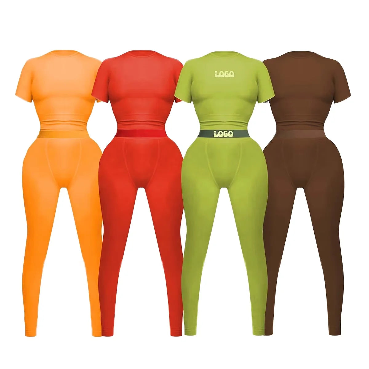 Custom Women's Leggings Lounge Wear Set Long Sleeve Loungewear Women 2 Piece Sets Outfits Breathable Women Clothes Ropa De Mujer