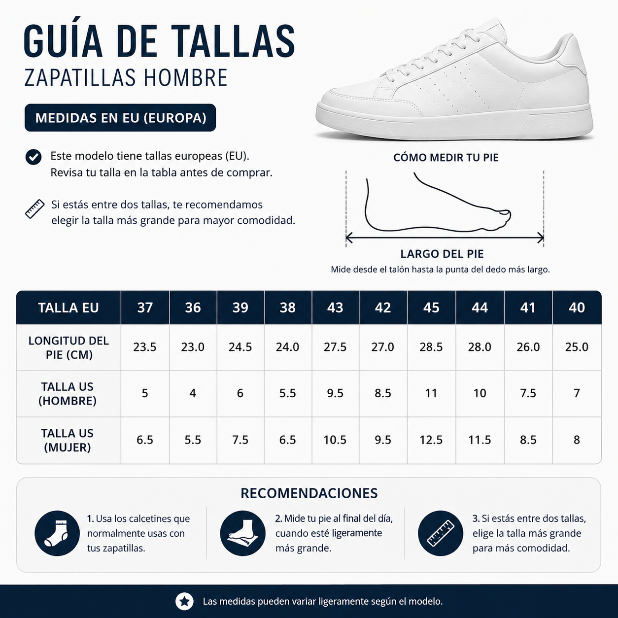 Fashion Leather Men White Sneakers Breathable Comfort Classic Casual Shoes Mens Women Outdoor Walking Shoes Couple Footwear Size