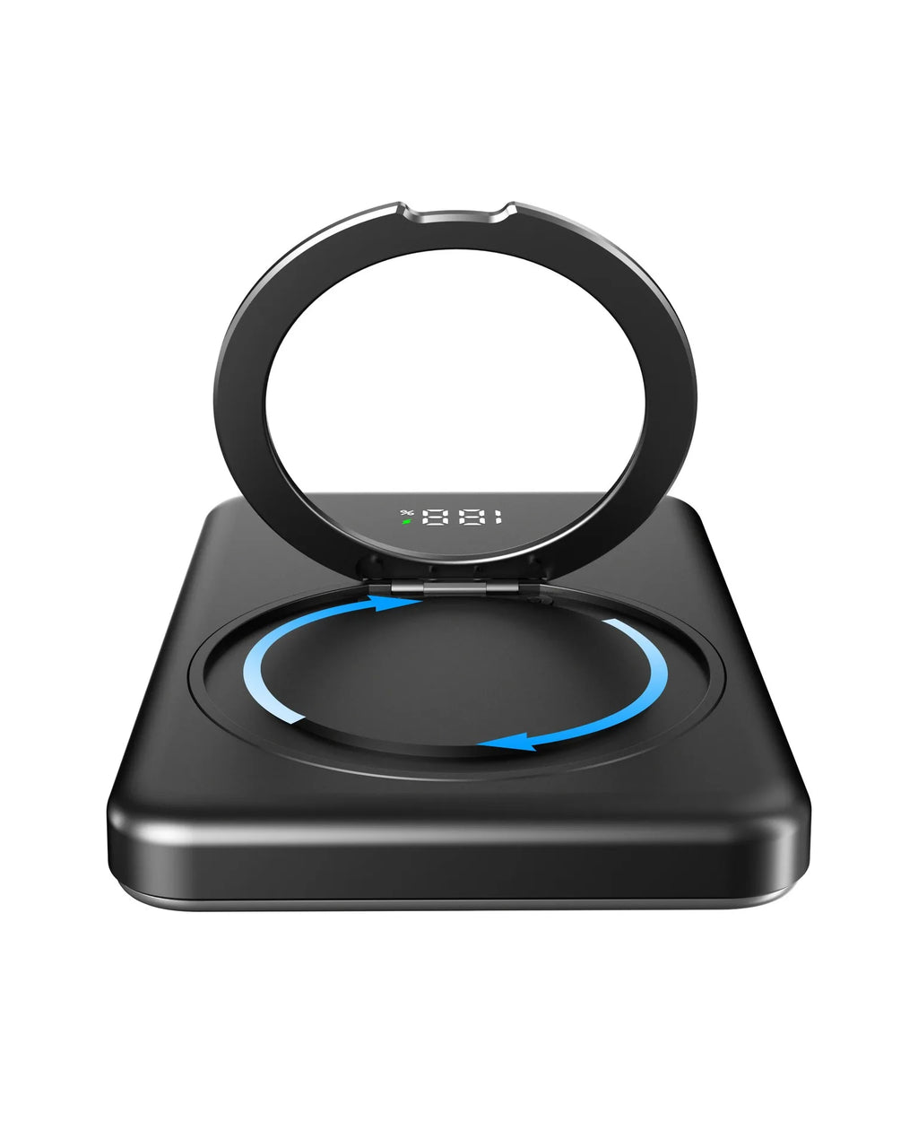 Magnetic Power Bank 10000mAh Wireless Fast Charger Stand  For MagSafe Powerbank Portable External Battery For iPhone Samsung