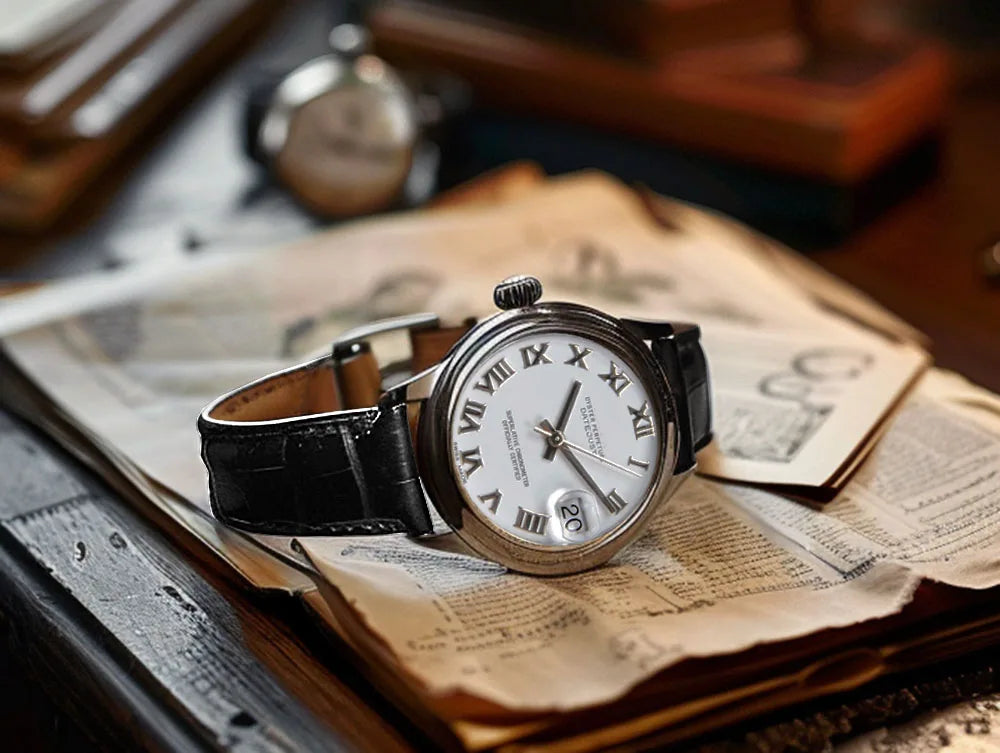 Premium Genuine Leather Watch Band – Multi-Size Wrist Strap