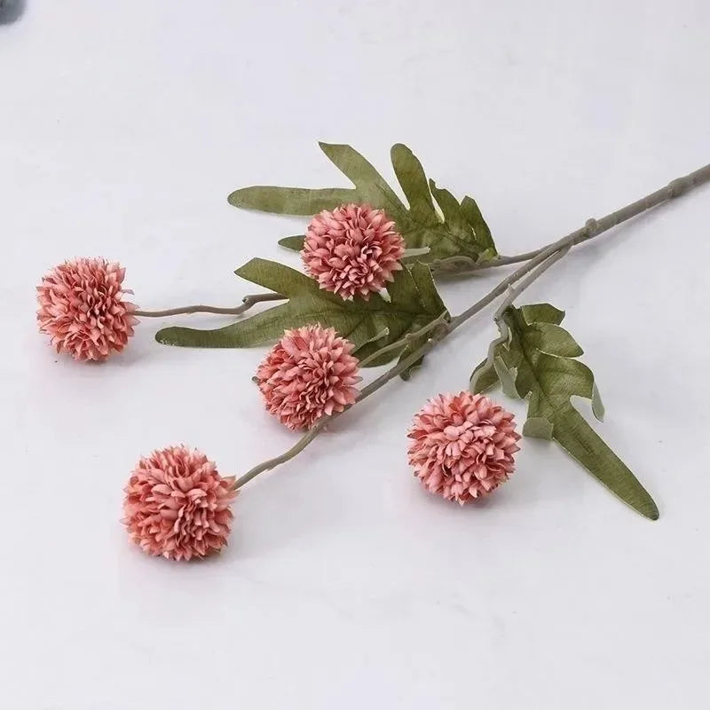 1Pcs Artificial Flowers Bouquet 51CM Hydrangea Fake Flowers for Home Decor Gardern Wedding Decoration Valentine's Day Ornament