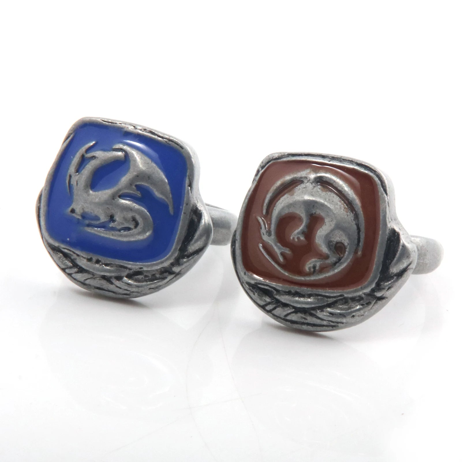 Game Dark Souls Series Men Rings Havel's Demon's Scar Chloranthy Badge Adjustable Ring Male Fans Cosplay Jewelry Accessories