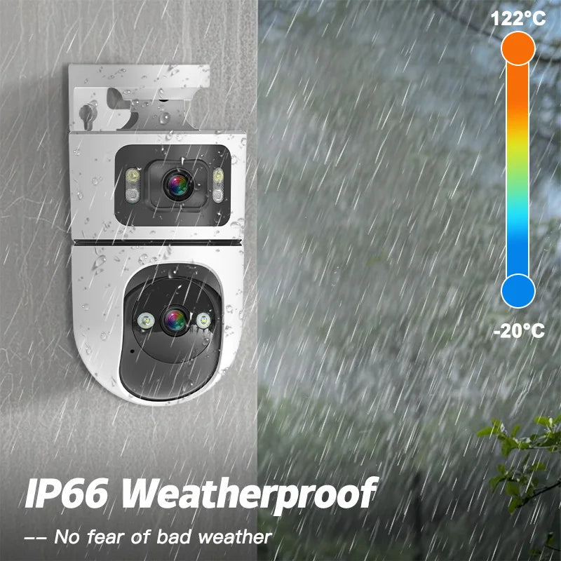 SZSINOCAM WiFi Pan-Tilt Outdoor Wireless IP Camera HD Video Surveillance Camera with Wired Version 24-Hour Standby