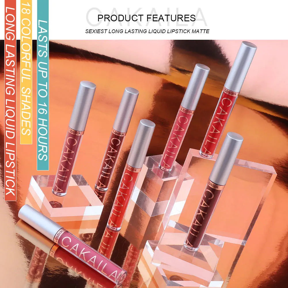 Matte Liquid Lipstick & Lip Oil Set – 10pc Waterproof Velvet Lip Gloss