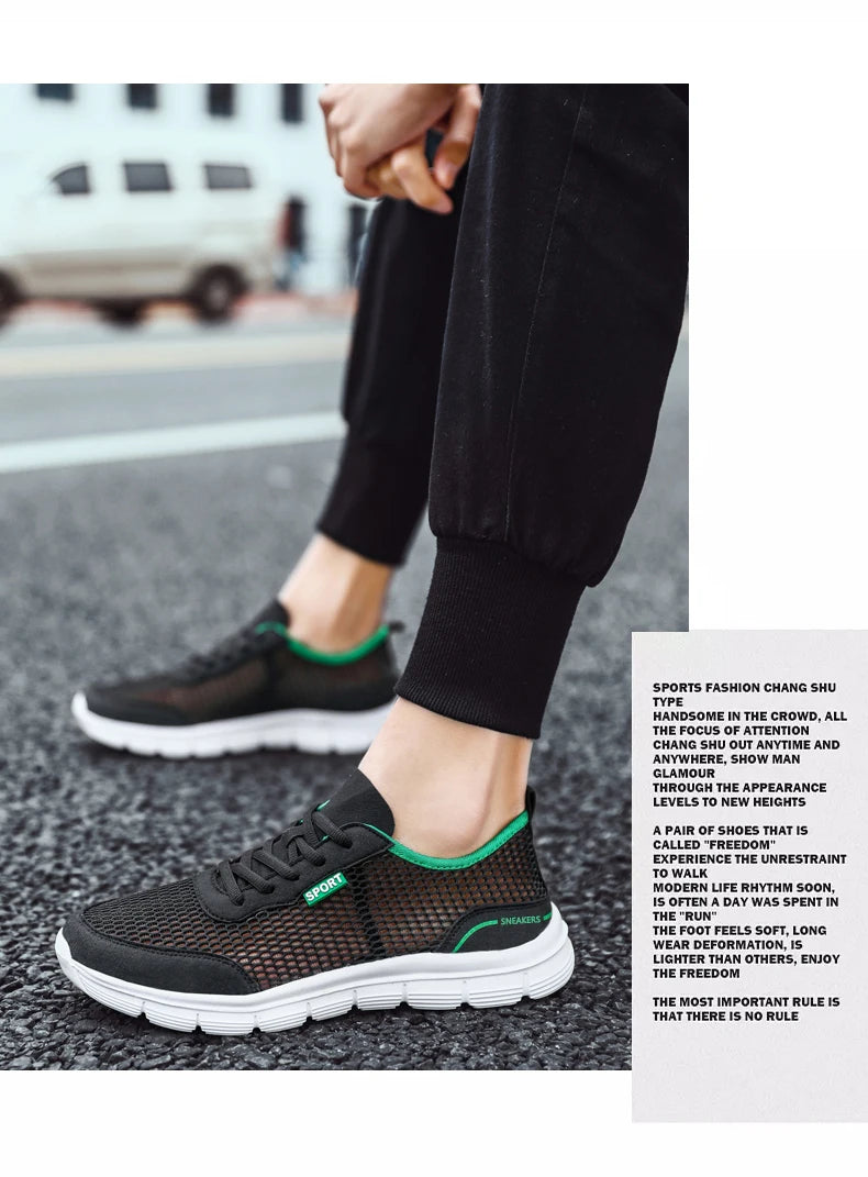 Men Shoes Autumn Soft Loafers Lazy Shoes Lightweight Cheap Mesh Casual Shoes Men Sneakers Tenis Masculino Zapatillas Hombre