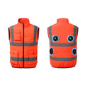 Summer Air-Conditioning Workwear with Fan Cooling, Outdoor Temperature-Reducing Breathable Vest with 4 Fans and Super Large Airf