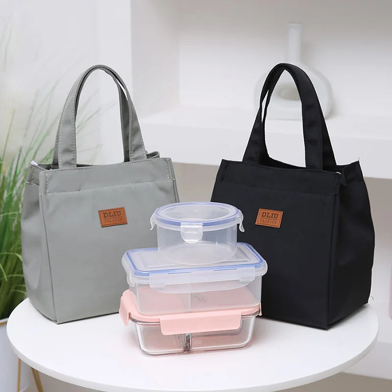 Large Capacity Insulated Lunch Bag – Aluminum Foil Thermal Tote