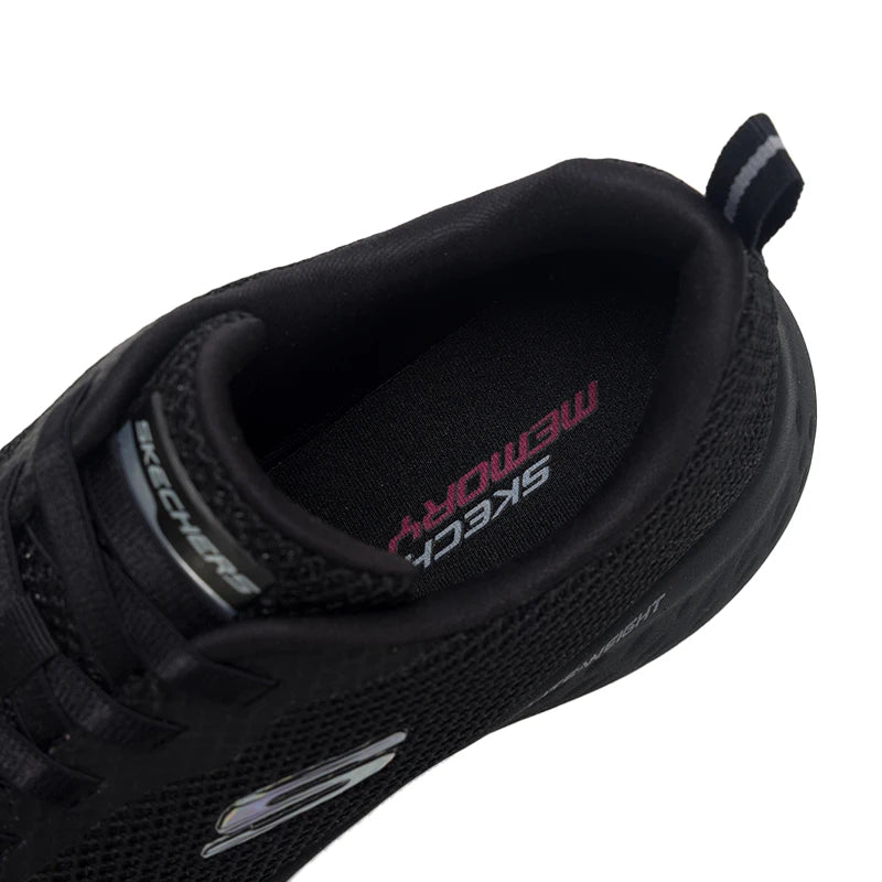 Skechers Women's Shoes Edgeride Running Shoes Lightweight Cushioning Indoor and Outdoor Sports Shoes 897963-Bbk