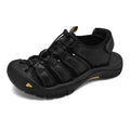 New Summer Genuine Leather Men Sandals Fashion Design Breathable Casual Shoes Men Soft Bottom Large Size Outdoor Beach Sandals