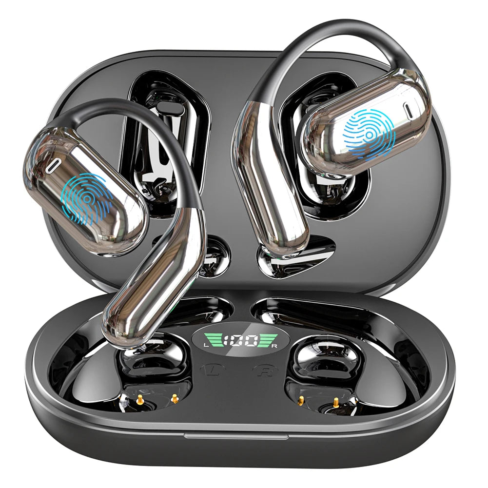 Wireless BT Language Translator Earbuds 144 Languages Translation Headphones 3-in-1 Ai Translating Earbuds Headphones