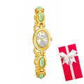 Women Bracelet Watches For Ladies Wrist Watches 2025 Top Brand Luxury relogio feminino Gold Oval Rhinestone dropshipping Fashion