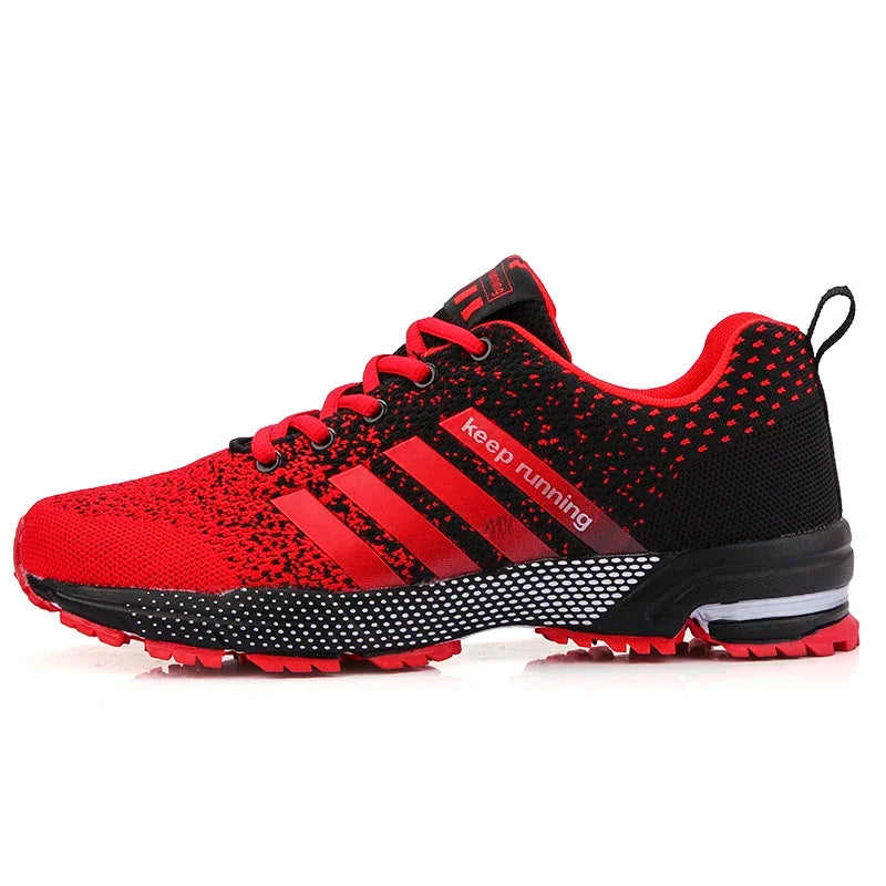 Men Shoes Comfortable Non-Slip Stable Shock Absorption Light Couple Shoes and Men's Sneakers Mesh Breathable Casual Basket Homme