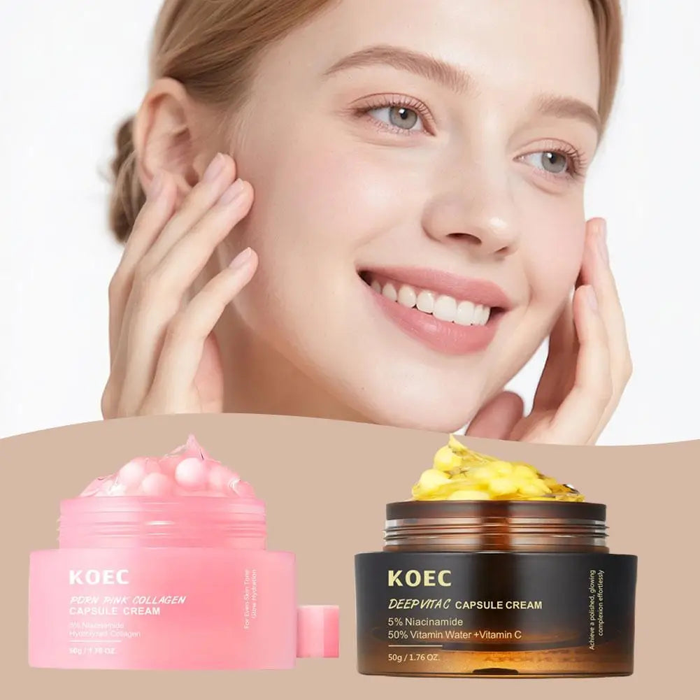 Collagen Jelly Cream Niacinamide Hydrolyzed Whitening Brightening Moisturizer Collagen Korean Skincare Products