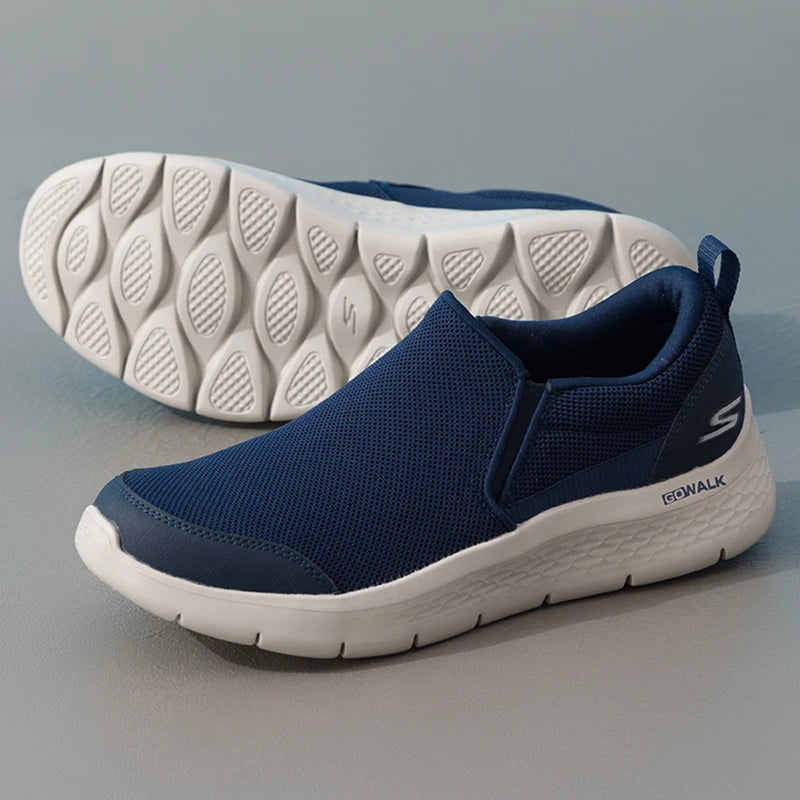 Skechers Men's Sports Shoes Go Walk Flex Lightweight, Breathable and Comfortable Casual Shoes 894181-Nvy