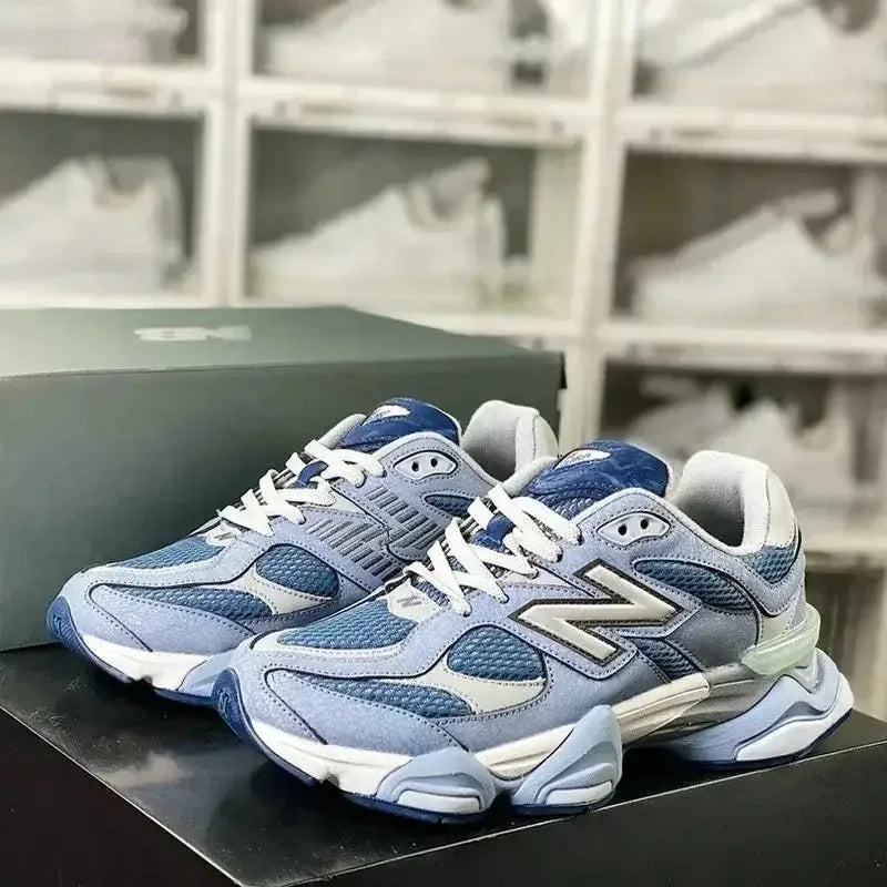 N9060 Reflective Sports Shoes for Men/Women Lightweight Shockproof Running Sneakers Unisex Low-Top Outdoor Athletic Shoes 36-45