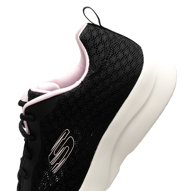 Skechers Women's Running Shoes, Sports Shoes, Walking Shoes, Breathable Soft-Soled Mesh Mom Shoes, Casual Shoes 149542-Bkpk