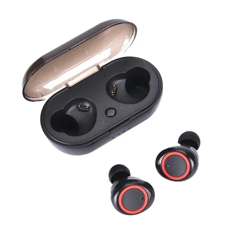 New style TWS Y30 Bluetooth Sports Headphones Y30Wireless Bluetooth 5.0 touch sports noise-cancelling headphones with microphone