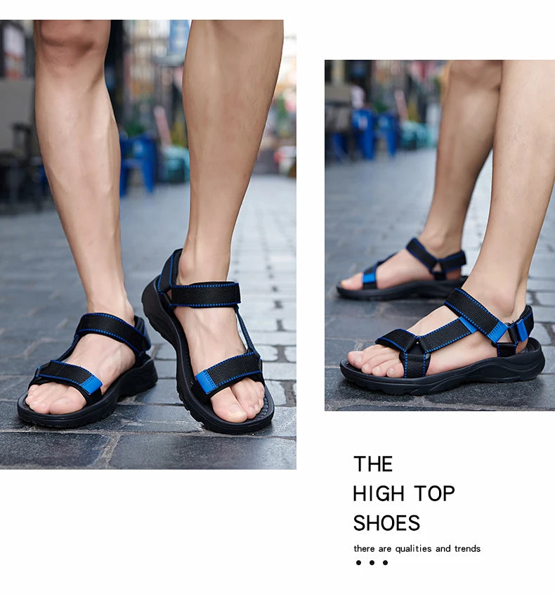 Men Sandals EVA Light Soft 2024 New Summer Casual Shoes Men Water Shoes Beach Sandals Men Couple Shoes Slippers Women Sandals