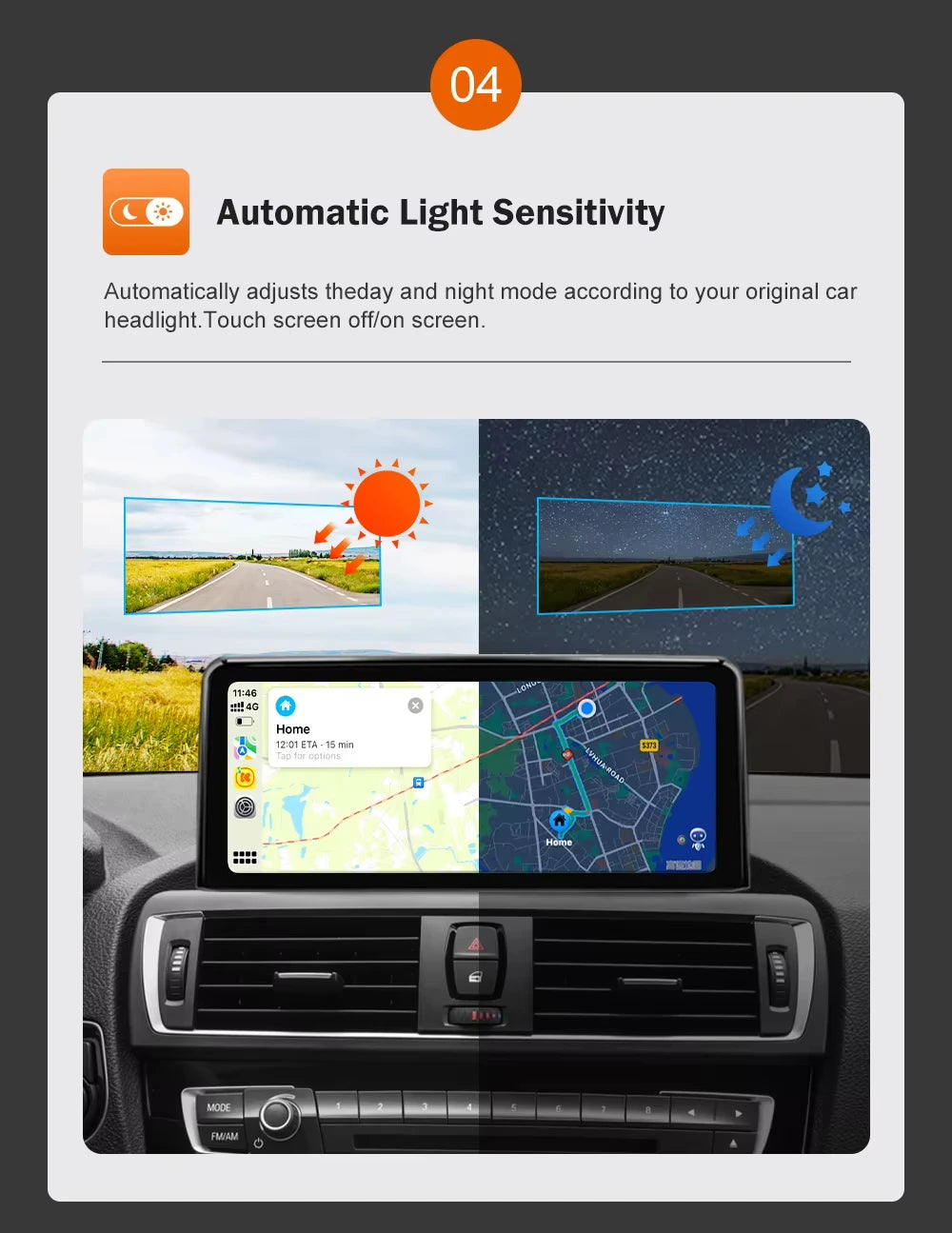 AUTOTOP 10.25â€1920*720 Wireless Carplay Android Auto Car multimedia player for F20 F21 F22 F30 F31 F32 F33 F34 F36 NBT 2013-2017