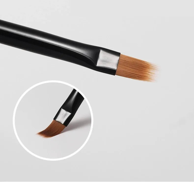 Gradient Nail Art Brush Acrylic Nail Ombre Pen DIY UV Gel Brushes Painting Drawing Flowers Nails Brush Manicure Tools for Salon