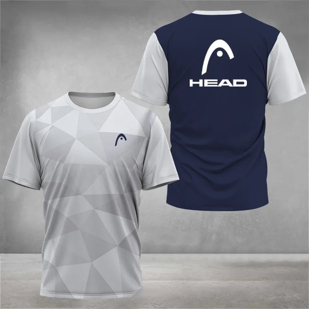 2026 Top Breathable Mens T Shirt Outdoor Badminton Table Tennis Jersey O Neck Short Sleeve Loose Top New Mountaineering Clothing