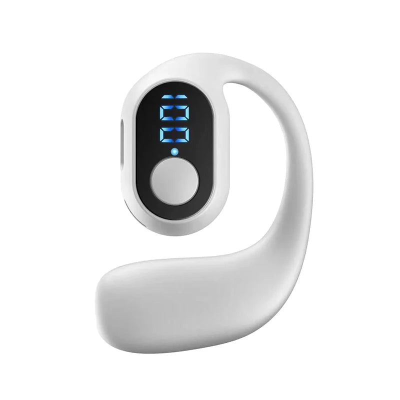 Wireless Bluetooth Headphones With Digital Display With Microphone Handsfree Noise Canceling Earphones For Driving Audifonos﻿