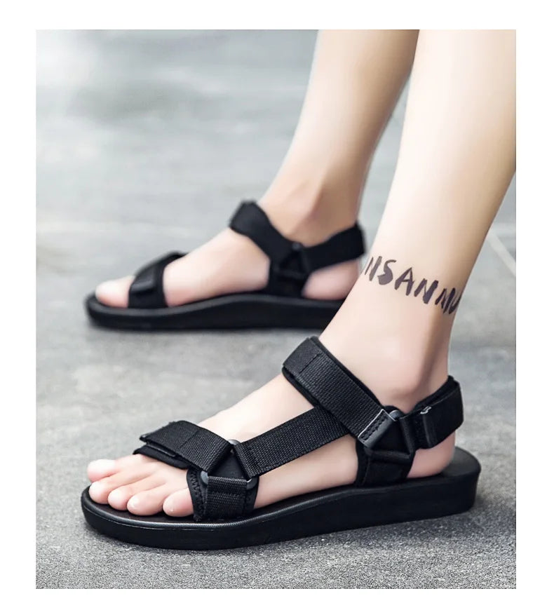 Men Sandals EVA Light Soft 2024 New Summer Casual Shoes Men Water Shoes Beach Sandals Men Couple Shoes Slippers Women Sandals