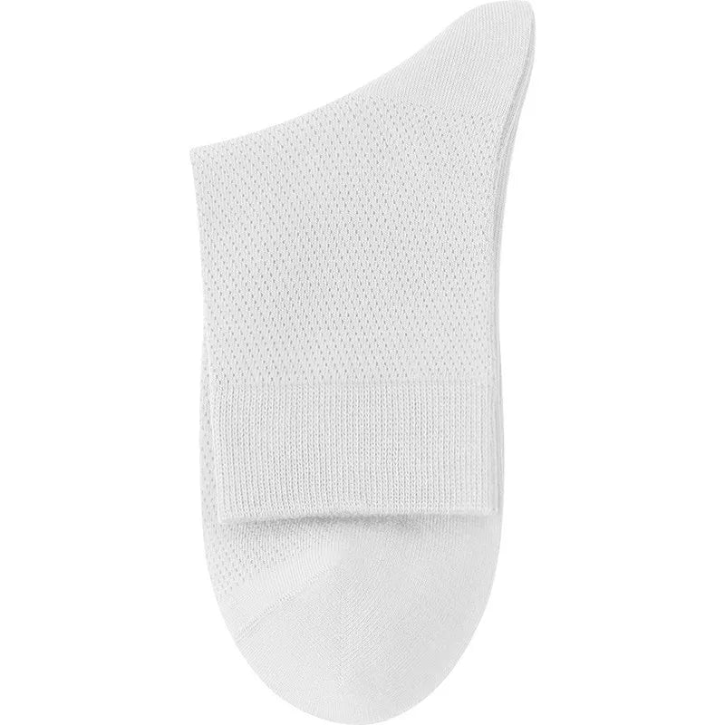 3pairs Men's Odor-Resistant and Sweat-Absorbing Mid-Calf Socks Fashion High Quality Breathable Ankle Sock Solid Color Sports Sox