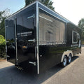 Allbetter Luxury Mobile Kitchen Trailer Fully Equipped Commercial Kitchen Fries Pizza Burger Ice Cream Food Truck Trailer