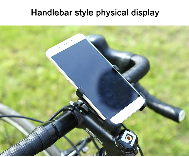 Motorcycle Mobile Phone Holder for iPhone Xiaomi Universal Rearview Mirror Handlebar Holder Bicycle Cycling Aluminum Alloy Stand
